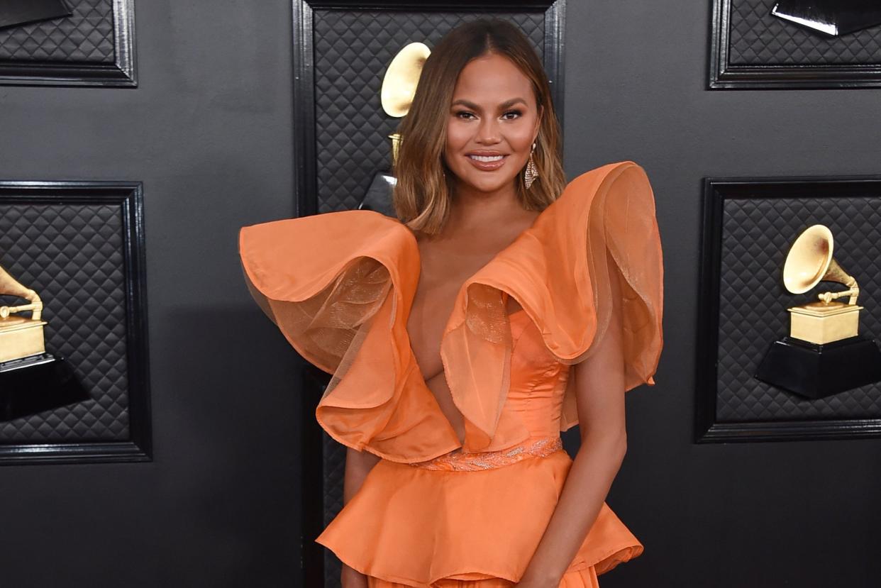 <p>Chrissy Teigen </p> (AP)