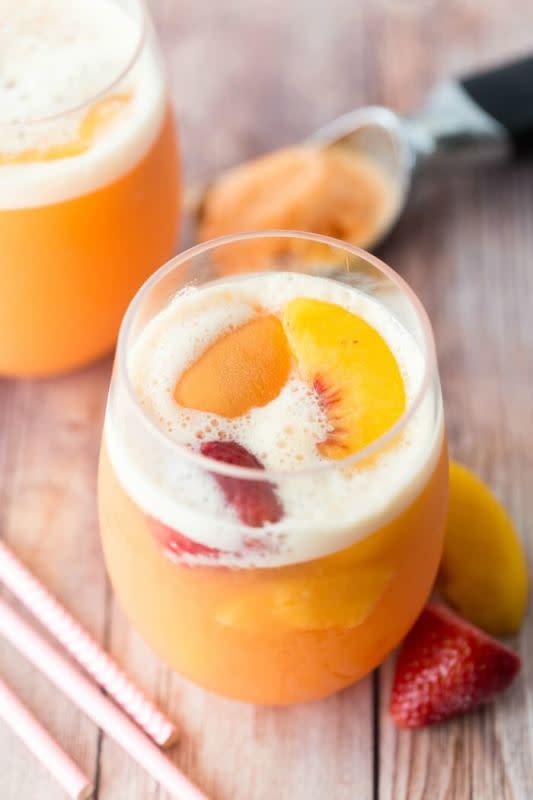 <p>If you love a sherbet punch recipe with ginger ale, then this Sherbet Punch is just what you need! </p><p><strong>Get the recipe: <a href="https://www.mamalovesfood.com/sherbet-punch/" rel="nofollow noopener" target="_blank" data-ylk="slk:Sherbet Punch;elm:context_link;itc:0;sec:content-canvas" class="link ">Sherbet Punch</a></strong></p>