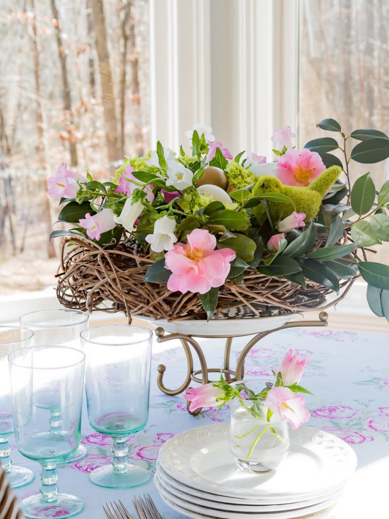 Birds Nest Centerpiece