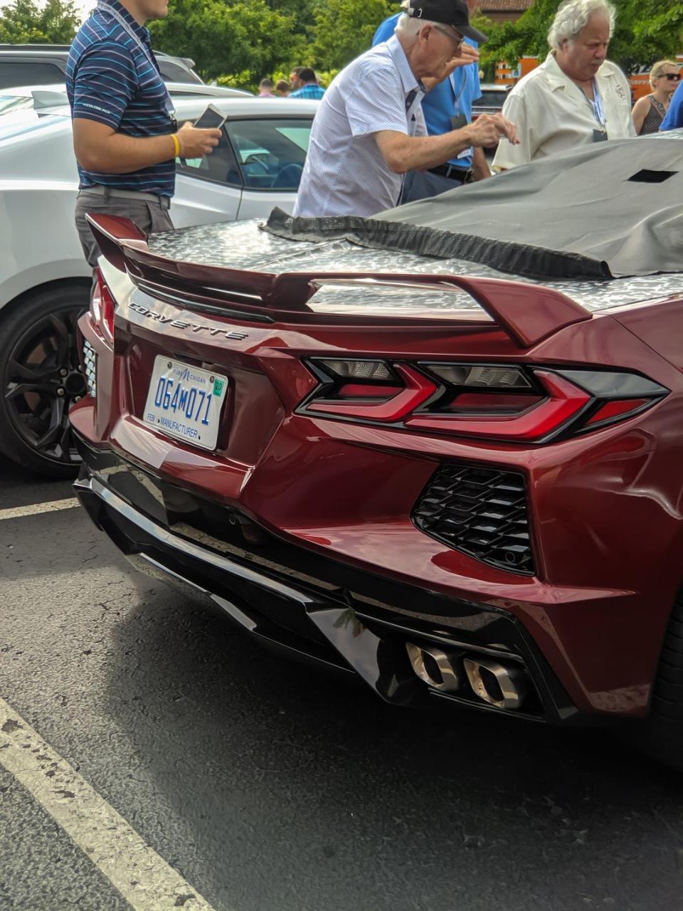 <p>The C8 is the first Corvette since the C5 to not have centrally mounted exhaust tips.</p>