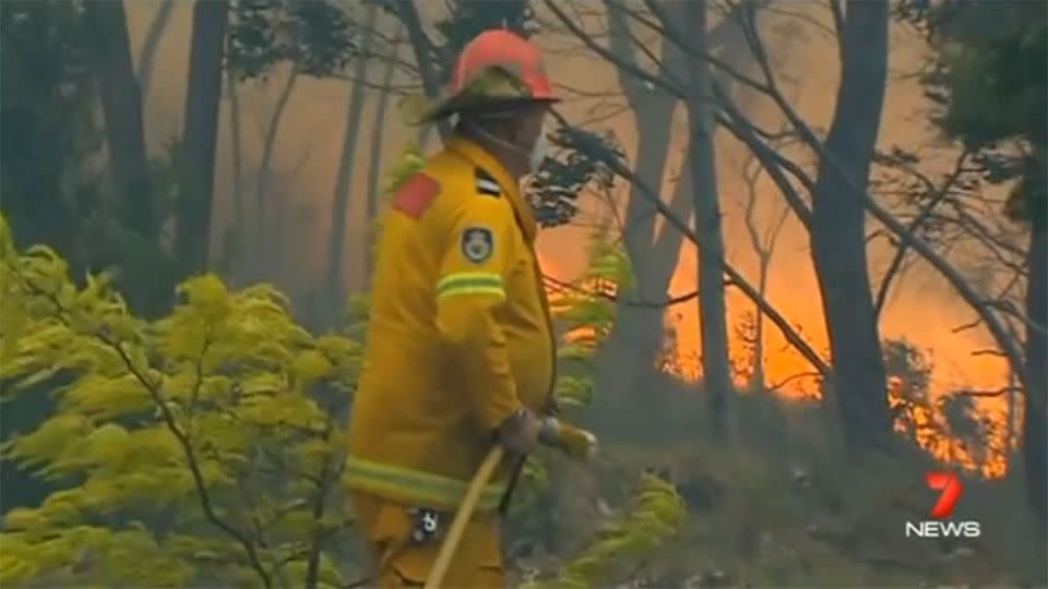 Fire conditions are expected to worsen in South Australia from tomorrow. Photo: 7News