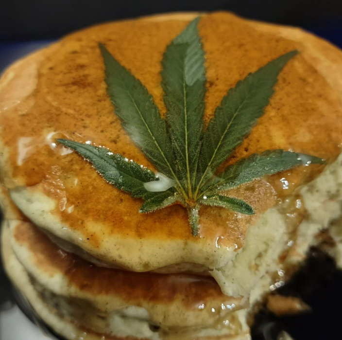 Marijuana-infused pancakes made by Farrah Garrison.