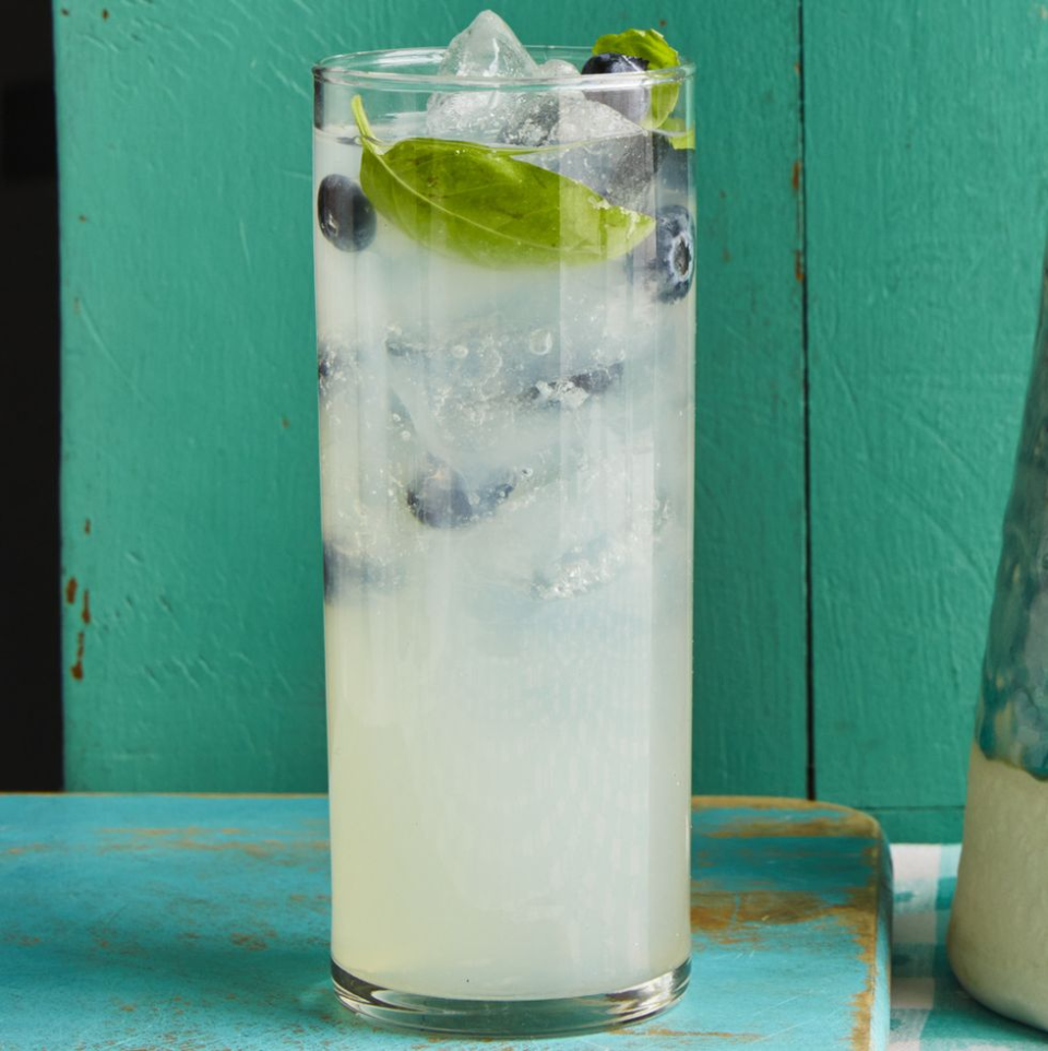 non alcoholic easter drinks blueberry basil limeade