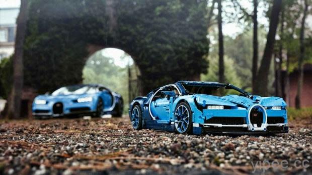 Lego Technic Bugatti Chiron 布加迪超跑登場，超精緻細節顯示各個機關
