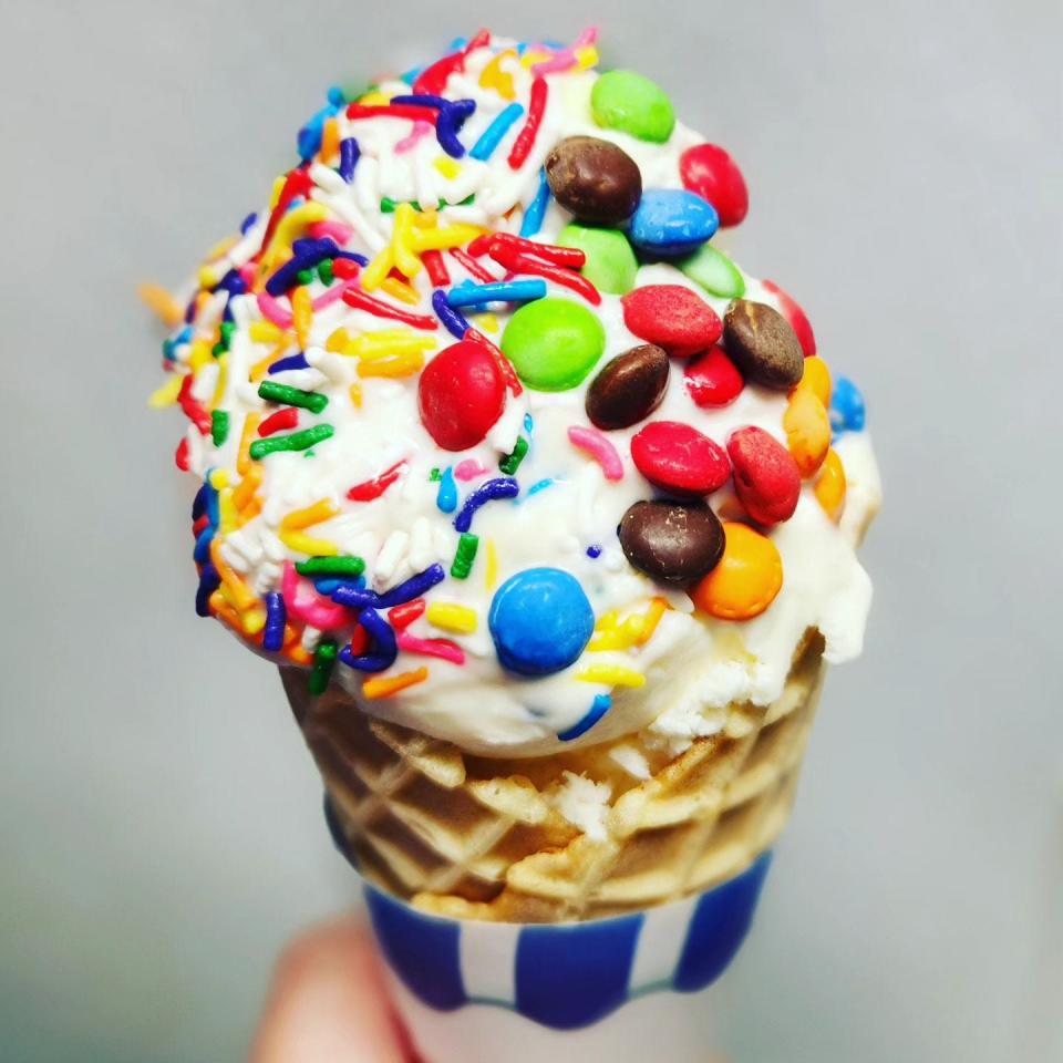 An ice cream cone from Best Day Ever Ice Cream Truck, which will be a vendor at Boujee Foodie Con in June.