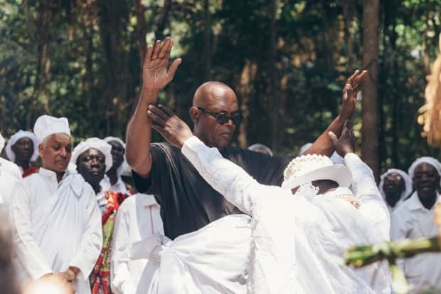 A scene from Enslaved, which features Samuel L. Jackson and a team of journalists and divers as they uncover the history and horror of the transatlantic slave trade. The documentary won three CSAs on Monday. 