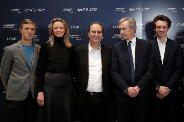 Delphine Arnault Xavier Niel photos