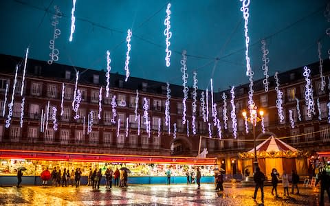 Plaza Mayor Christmas - Credit: ANNA BRYUKHANOVA