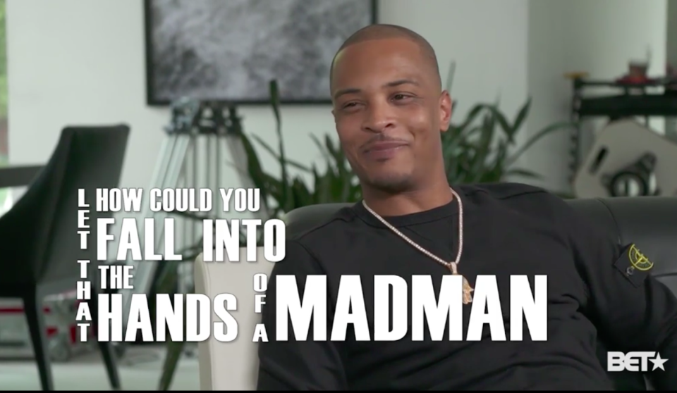 T.I. talks politics on BET’s <em>Raq Rants</em> on Tuesday night. (Image: BET)