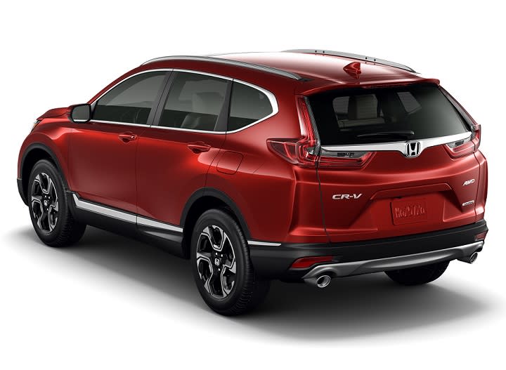 2017 Honda CR-V Touring rear quarter left photo