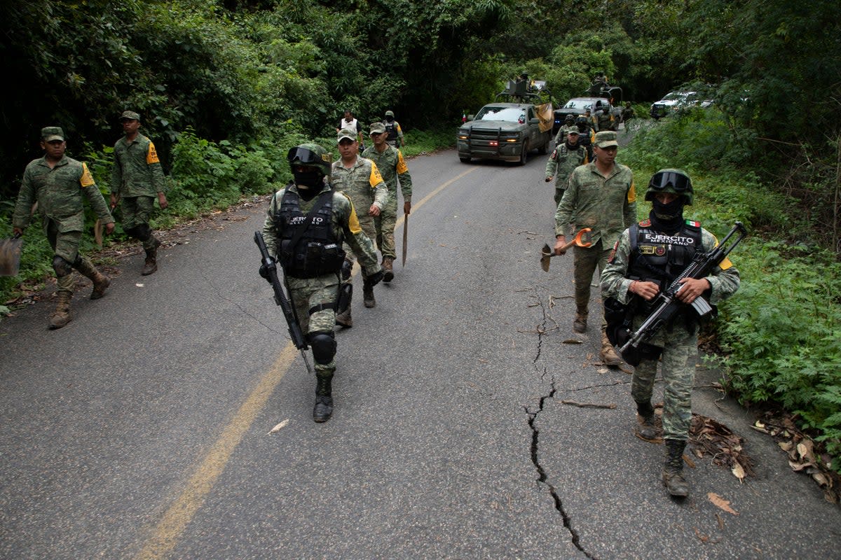 Mexico Earthquake (Copyright 2022 The Associated Press. All rights reserved)