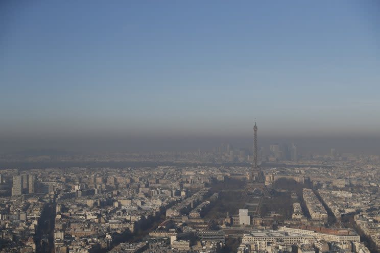 La pollution ne diminue pas à Paris (AFP)