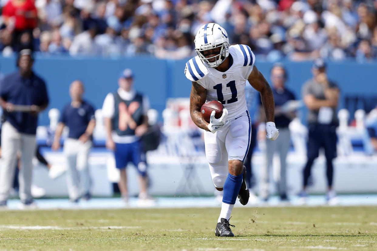 Indianapolis Colts Wide Receiver Michael Pittman (11) 