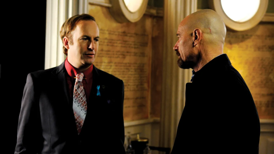 <p>AMC</p><p>This episode is best known for introducing Bob Odenkirk’s Saul Goodman, the shady but brilliant lawyer who offered the frequently heavy show some much needed comic relief. Saul Goodman became one of the best characters in <em>Breaking Bad</em>, even getting a spinoff in 2015’s <em>Better Call Saul </em>that lasted six seasons.</p>