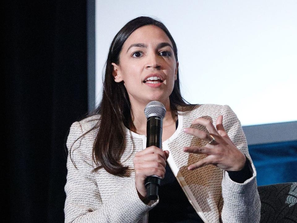 <p>Alexandria Ocasio-Cortex</p> (Getty)