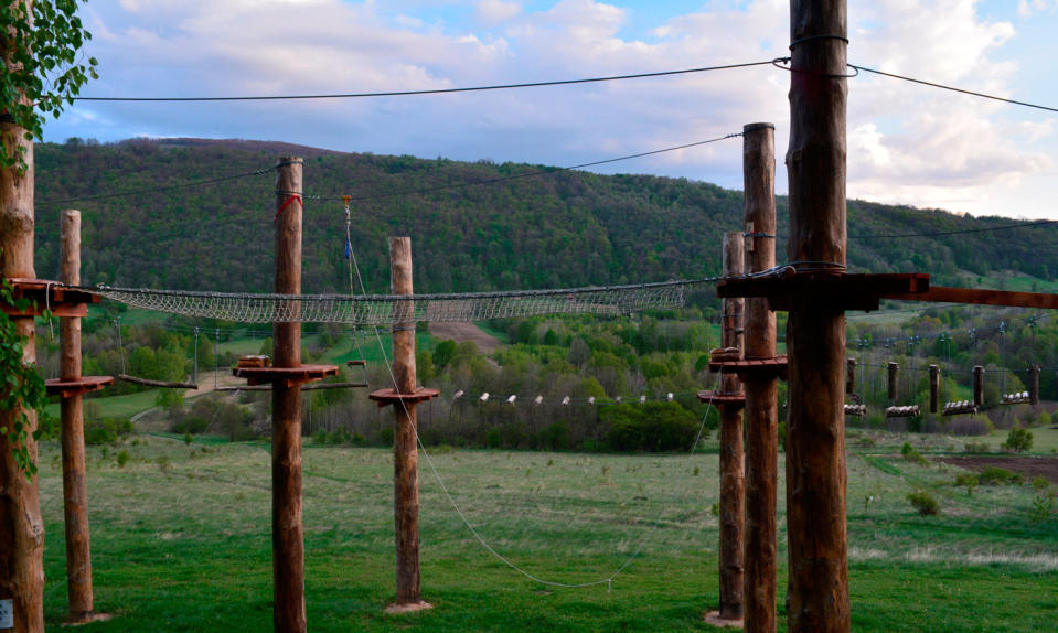 The teenage boy was injured on a high ropes course. Stock photo: Getty