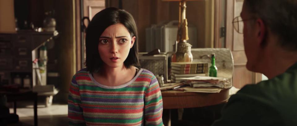 alita battle angel first trailer