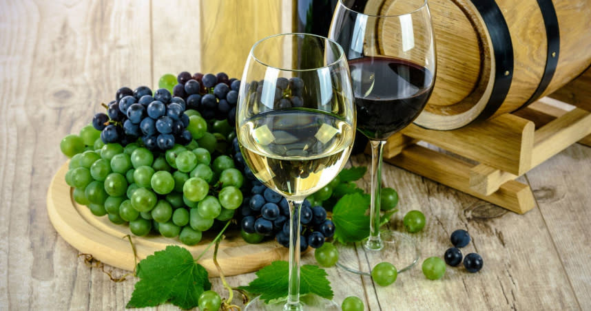 國際葡萄與葡萄酒組織指出，如今全球葡萄酒產量和消費量已達新低。（示意圖／翻攝自PIXABAY）