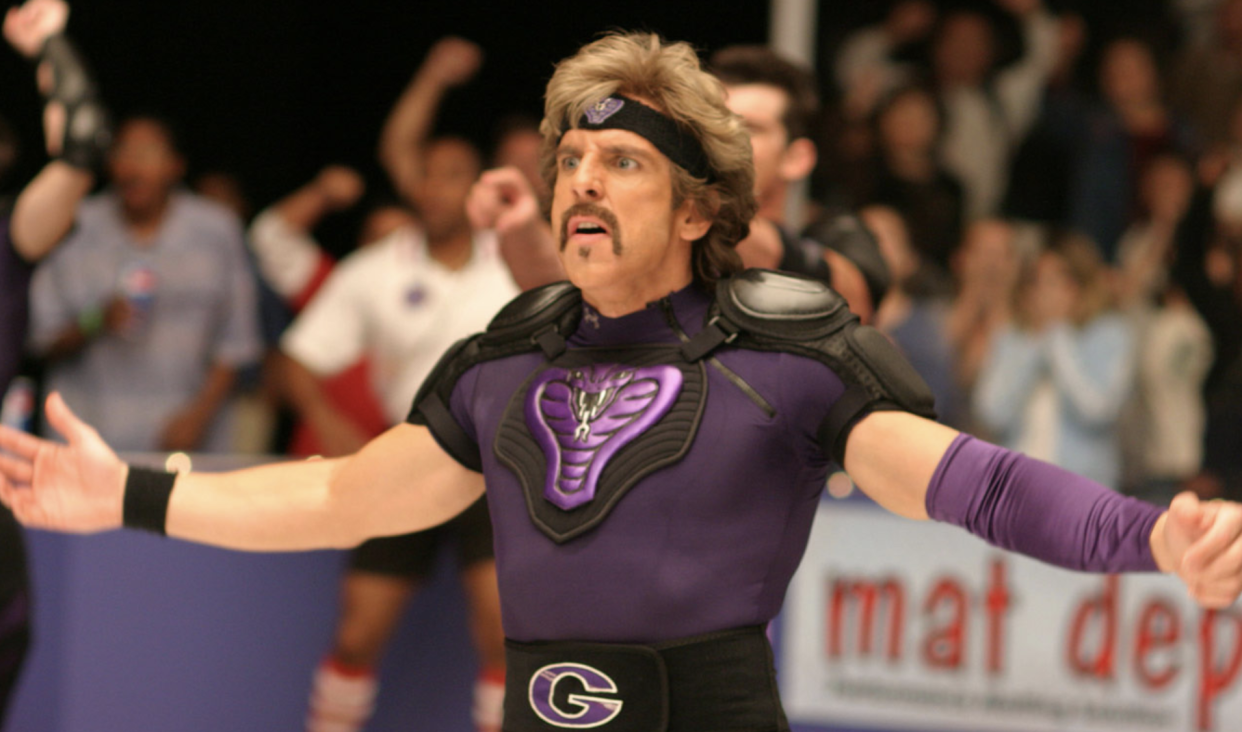 Ben Stiller in a still from <i>Dodgeball</i> (20th Century Fox)