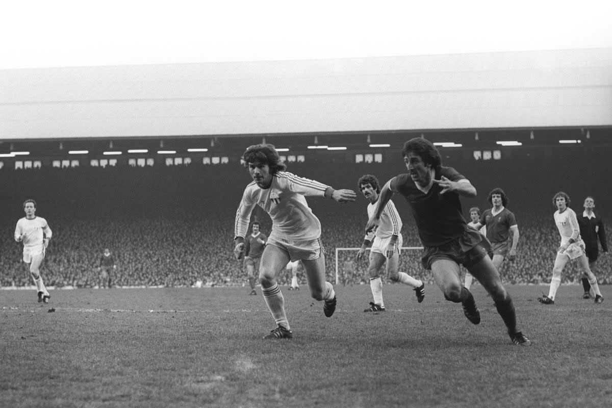Former Liverpool and Everton striker David Johnson has died aged 71 (PA) (PA Archive)