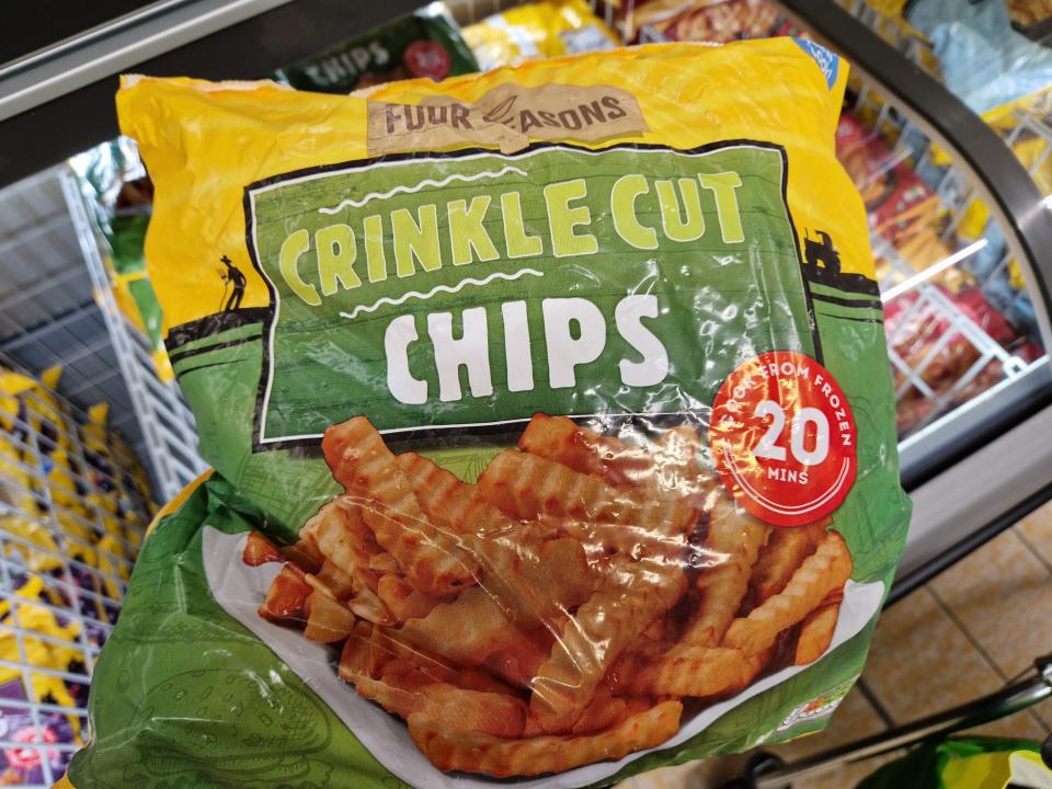 Four Seasons crinkle-cut chips