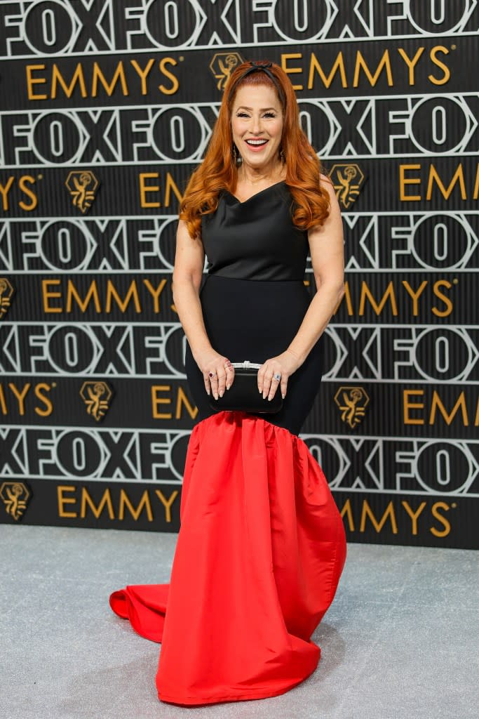 Lisa Ann Walter attends the 75th Primetime Emmy Awards at Peacock Theater on January 15, 2024 in Los Angeles, California.