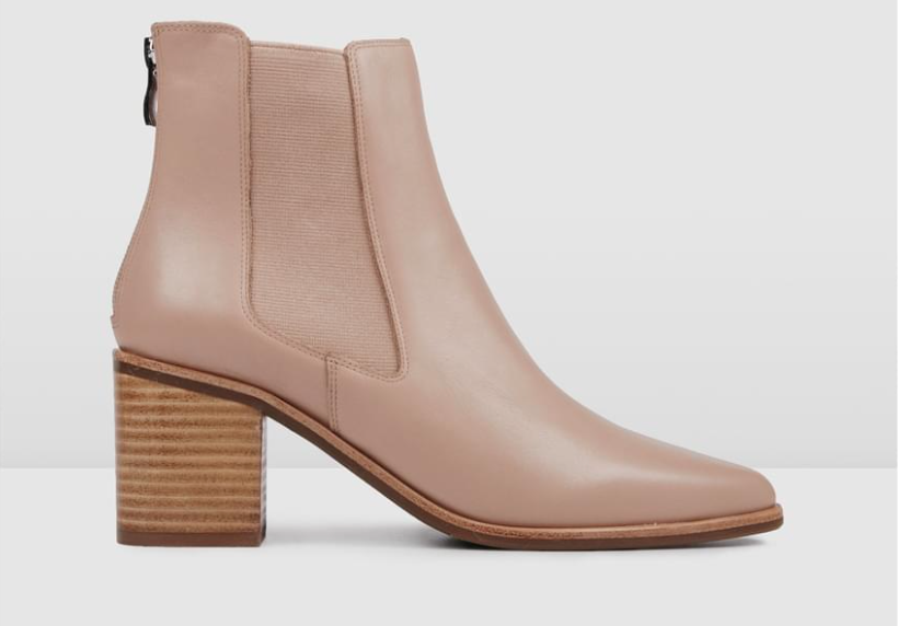 tan Jo Mercer ankle boots