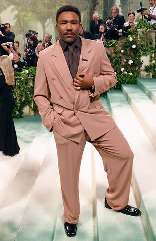 <p>Taylor Hill/Getty</p> Donald Glover attends the 2024 Costume Institute Benefit at The Metropolitan Museum of Art on May 6, 2024 in New York City