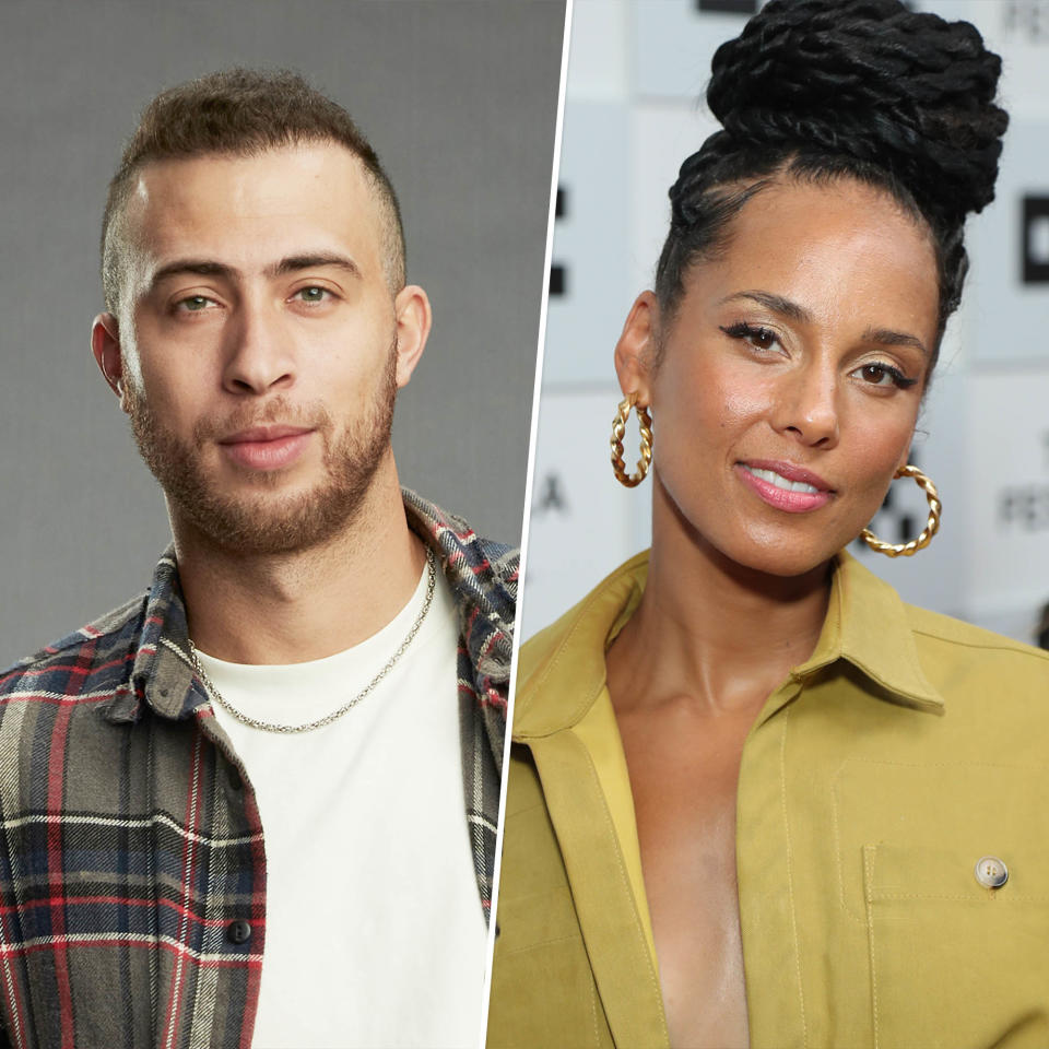 Cole Cook and Alicia Keys (Getty Images)