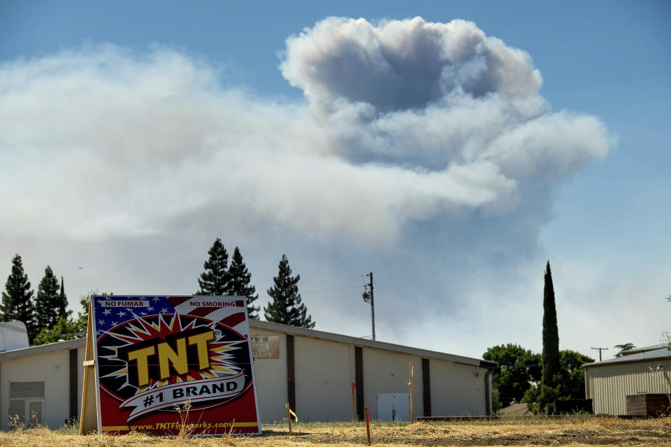 Multiple wildfires burn out of control in Northern California