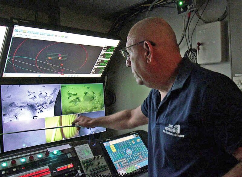 The ship’s control room. Photo: Energean