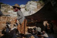 The Wider Image: From statues to toothpaste, the Myanmar village 'blessed' with marble bounty