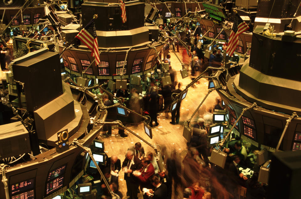 Trading Floor of The New York Stock Exchange