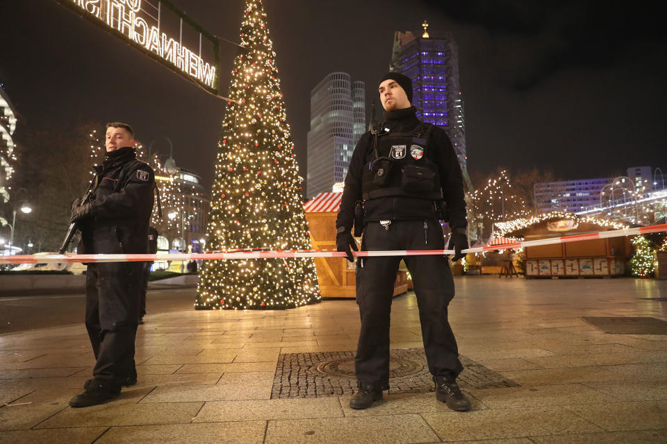 Truck attack at Berlin Christmas market