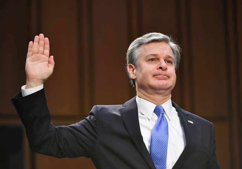 FBI director testifies about Jan. 6 riots, domestic terror threats