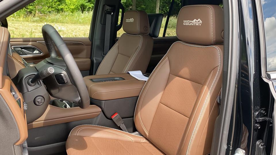 2021 Chevrolet Tahoe High Country interior