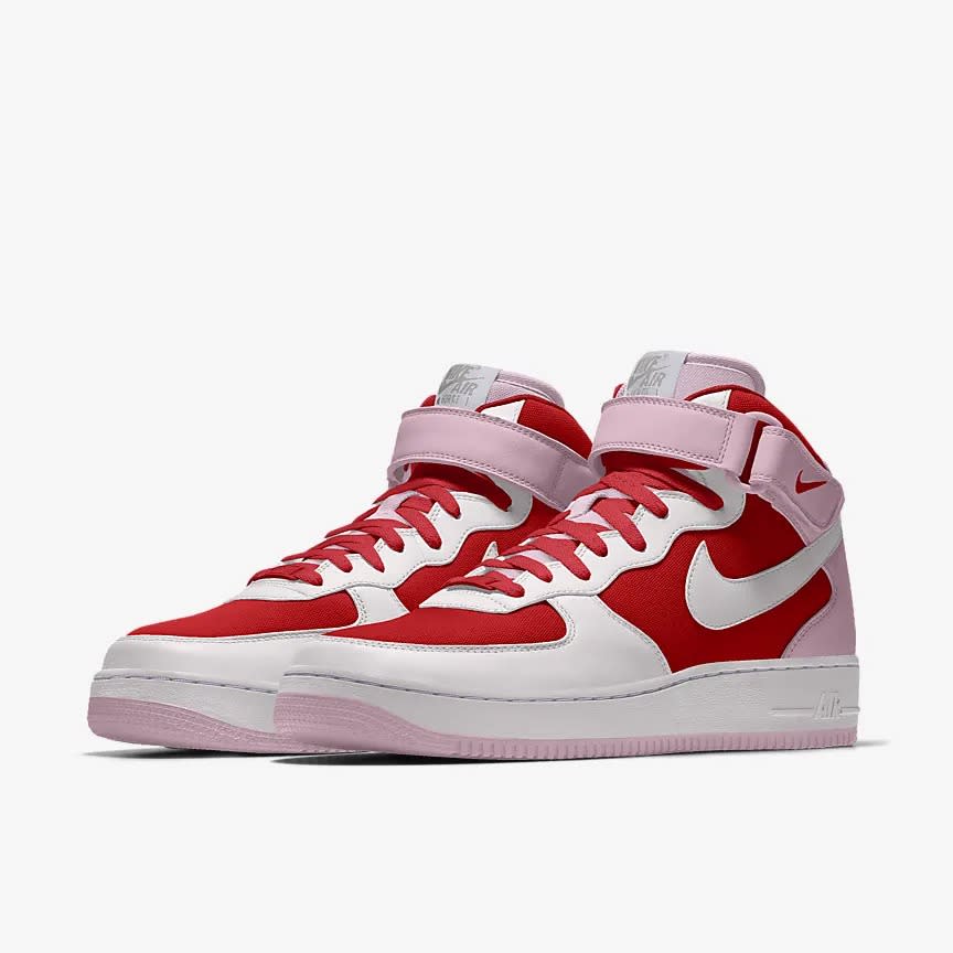 Nike Air Force 1 Mid By You Valentine's Day Sneakers