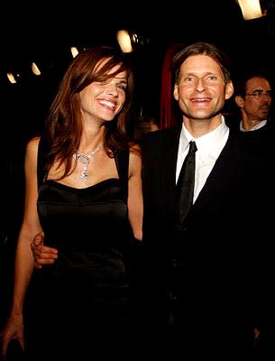 Crispin Glover with Patience Wood at the LA premiere of Touchstone's National Treasure