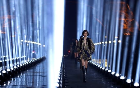 Saint Laurent Spring/Summer 2020 women's ready-to-wear collection show at Paris Fashion Week