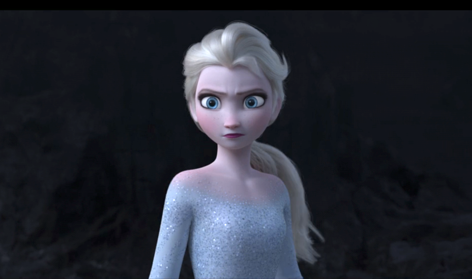 Closeup of Elsa