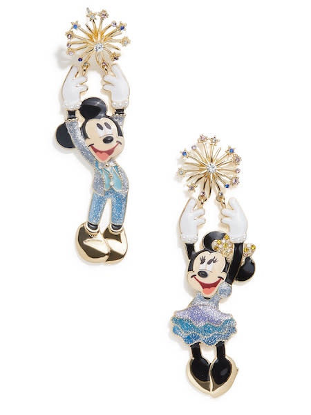 Mickey and Minnie Mouse Walt Disney World 50th Anniversary Earrings by Baublebar