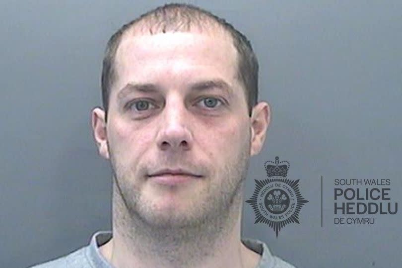 Aaron Watkins, 34, of Gelligaer, Caerphilly, threw a chair at a doctor and stabbed a man as he was sitting in a car