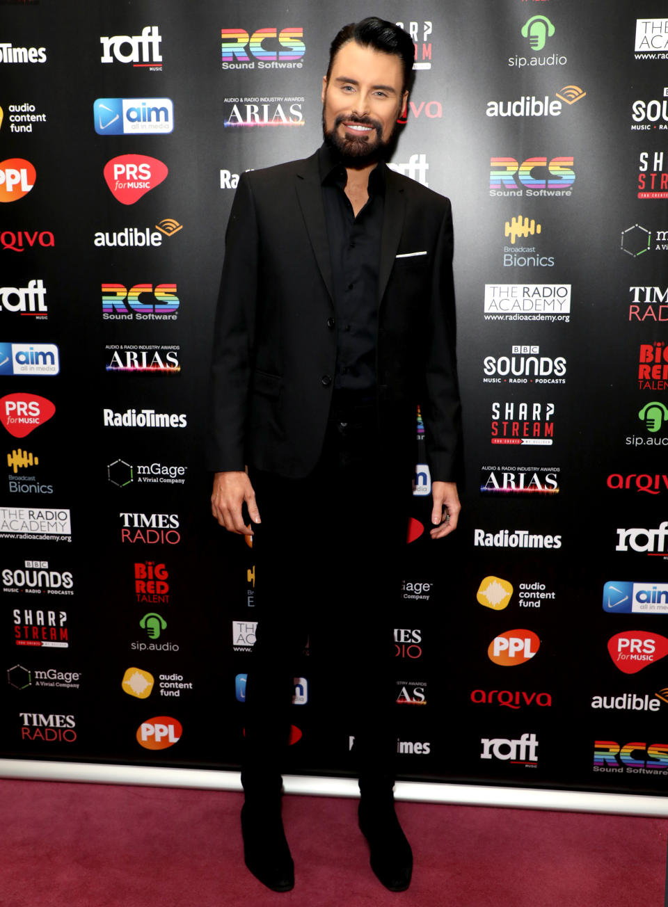 Rylan Clark-Neal attending The Audio and Radio Industry Awards held at The London Palladium, London.