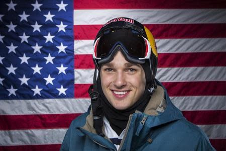 Olympic slopestyle freestyle skier Nick Goepper poses for a portrait during the 2013 U.S. Olympic Team Media Summit in Park City, Utah October 1, 2013. REUTERS/Lucas Jackson