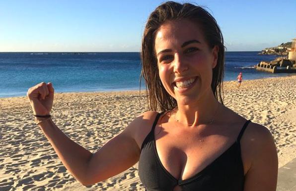 Blogger Lyndi Cohen took to Instagram to prove that you don’t need a six pack to be healthy [Photo: Instagram]