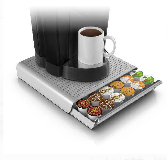 <strong><a href="https://www.walmart.com/ip/Mind-Reader-36-Capacity-K-Cup-Single-Serve-Coffee-Pod-Storage-Drawer-Organizer-Grey/39407139?athcpid=39407139&amp;athpgid=athenaItemPage&amp;athcgid=null&amp;athznid=PWBAB&amp;athieid=v0&amp;athstid=CS020&amp;athguid=d2ee0e7e-6d9-167c297cbac896&amp;athena=true" target="_blank" rel="noopener noreferrer">﻿Get it here</a></strong>.