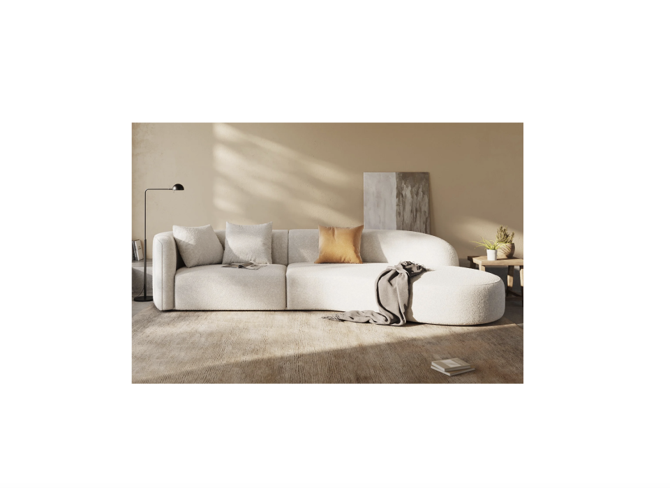 <p><a href="https://www.acanva.com/collections/sectionals/products/formia-sectional-sofa-by-acanva" rel="nofollow noopener" target="_blank" data-ylk="slk:Shop Now;elm:context_link;itc:0" class="link ">Shop Now</a></p><p>Formia Bouclé 2-Piece Curved Sectional Sofa</p><p>$2792.00</p><span class="copyright">Acanva</span>