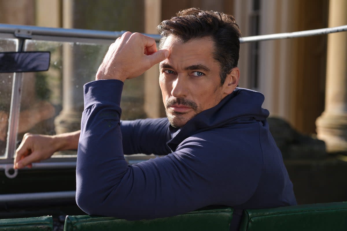 Blue steel: David Gandy may have endured endless Zoolander comparisons but he’s more than just a pretty face (Arnaldo Anaya-Lucca)