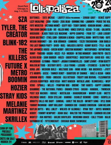 <p>Lollapalooza/Instagram</p> Lollapalooza Festival