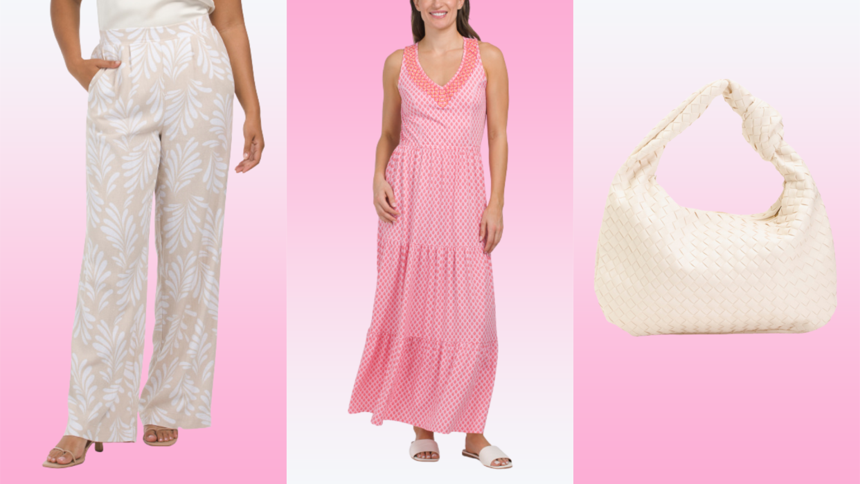 Marshalls' website is chockfull of great deals on summer dresses, linen pants, handbags, sandals and more. (Marshalls)